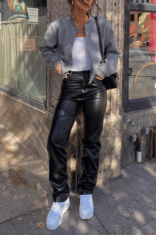 Luvik | Baseball-paita rento, huoleton Cardigan-takki