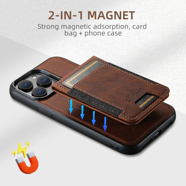 LuxLeather Case - Elegant Lærtelefonveske med MagSafe Luvikno