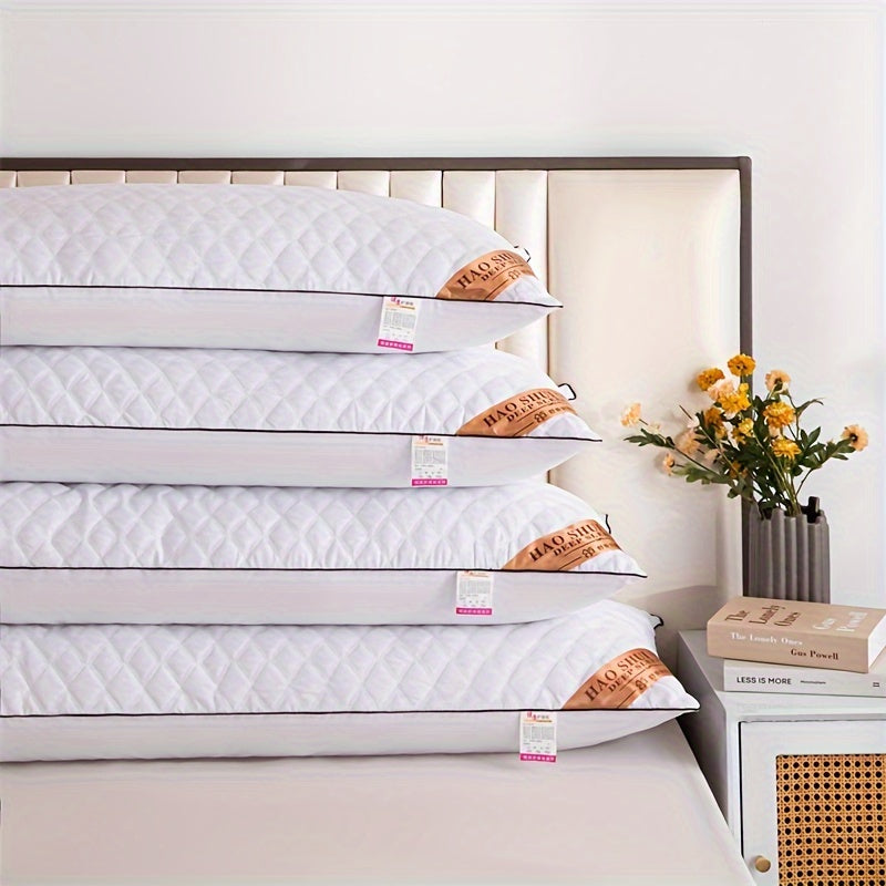 LuxurySoft - Ekstra Lang Hypoallergenisk Pute for Rygg- og Side-sovende, Myk og Pustende, Maskinvaskbar | Luvikno