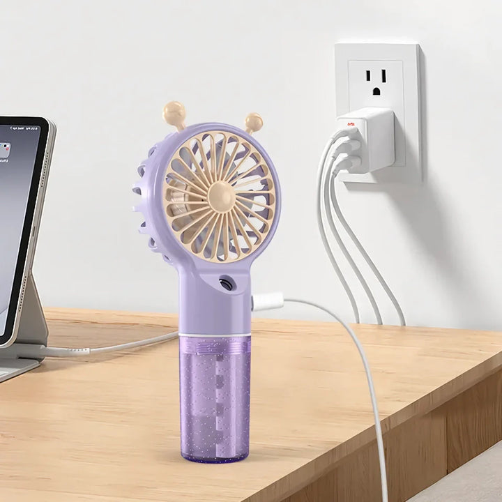 Bærbar Håndholdt Mini Luftkondisjonering USB | Luvikno