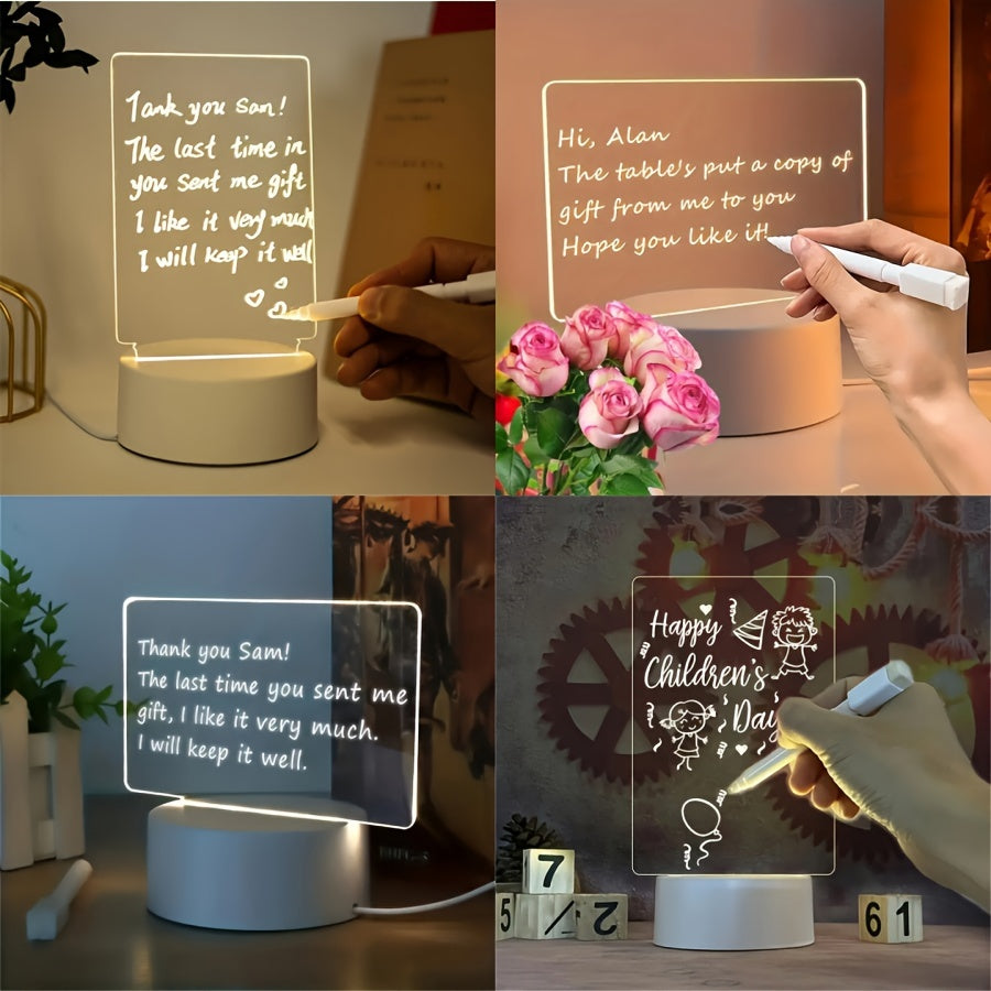 LumiBoard – Stilig LED-bordlampe med pennholder Luvikno