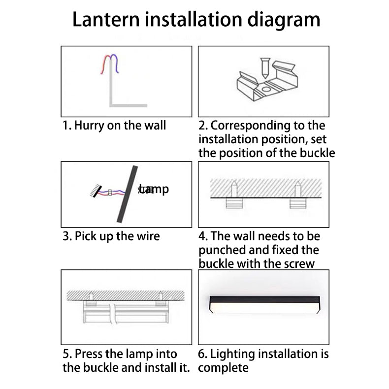 Moderne Minimalistisk Lang Rektangulær Aluminium PC LED Takmontert Lys For Utendørs Patio | Luvikno