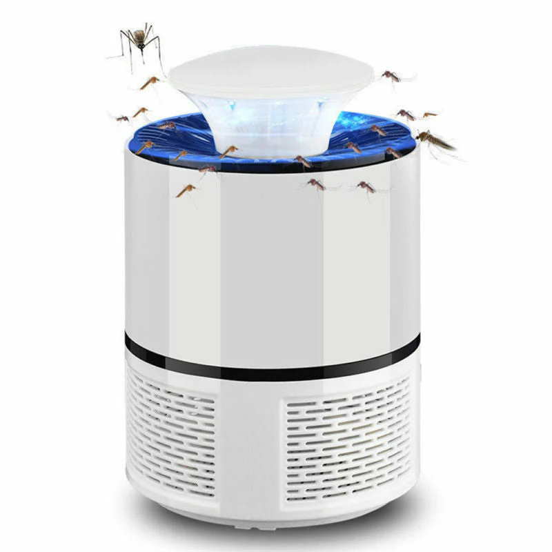 StilVang LED Myggfelle – Hviskende Insektsfanger med UV-lys for innendørs bruk | Luvikno