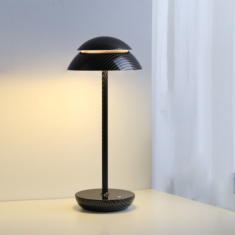 Luvikno | Aurelia Noire - Oppladbar trådløs bordlampe med innebygd LED-belysning og batteri