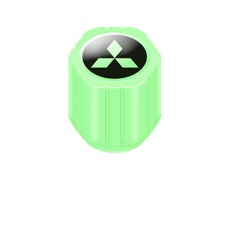 20-Pack Neon Green Glow Dekkventilkapsler – Ingen batteri nødvendig, Universal passform Luvikno