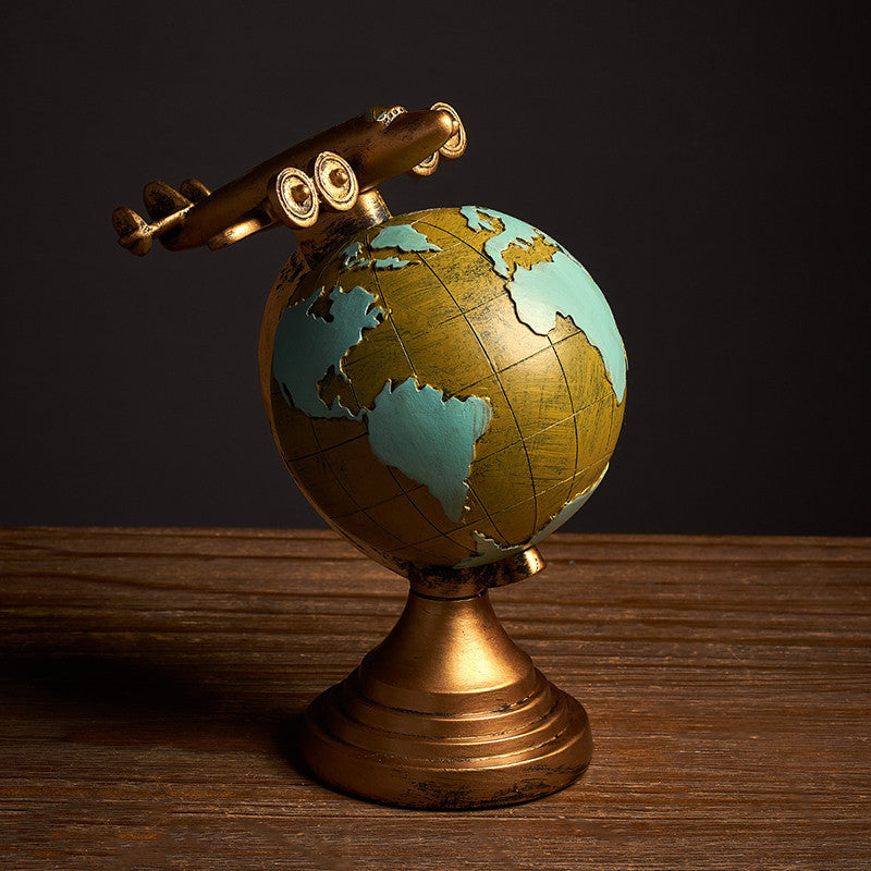 Retro Globe Clock | Luvikno