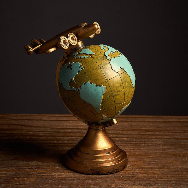 Retro Globe Clock | Luvikno
