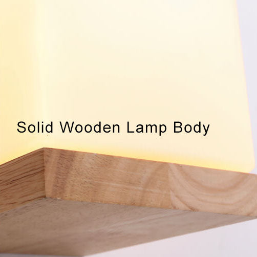 Luvikno | EcoChic Cube Vegglampe – Bærekraftig & Moderne Design