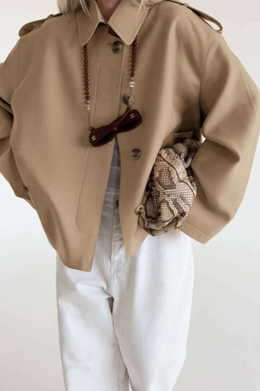 Luvik | Tekonahkainen Roikkuva Takki