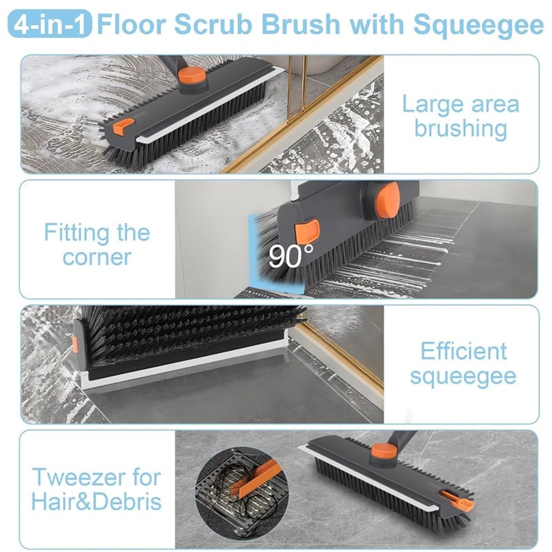 TurboScrub Rengjøringsbørste med 360° Hode | Luvikno