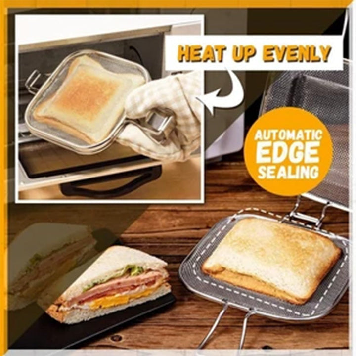 Bærbar Sandwich Riste Rack | Luvikno