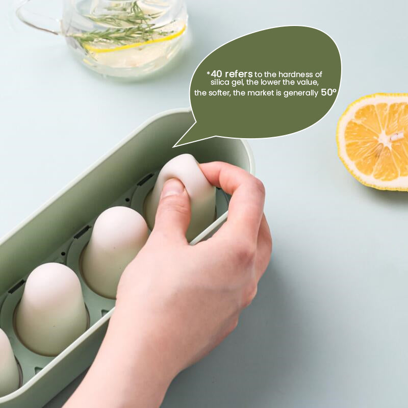 Silicone Puddelding Iskremform Sett | Luvikno