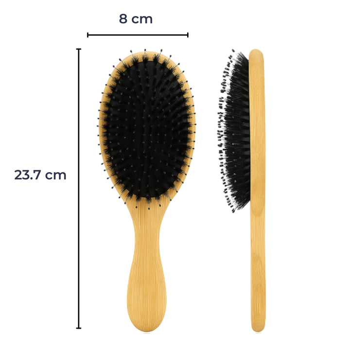 Anti-Frizz Hodebunnsmassasje – Naturlige Dobbelthår – Jevnt Sunt Hår Luvikno