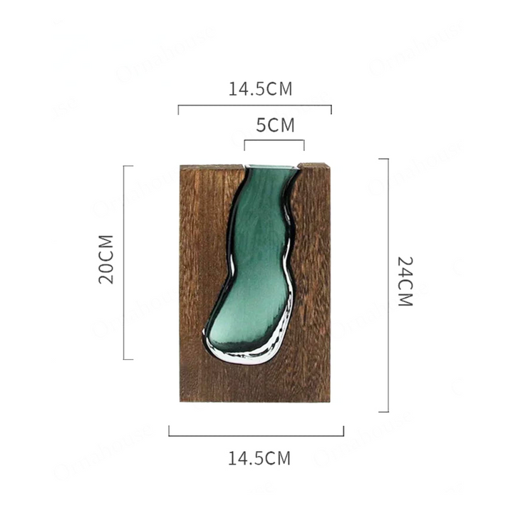 Nordic Live Edge Vase Luvikno