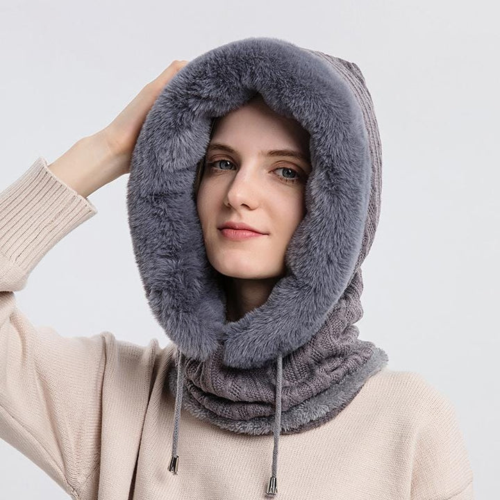 Luvikno | LuxéCuddle Scoodie | Skjerf, lue og hette i én stilfull løsning