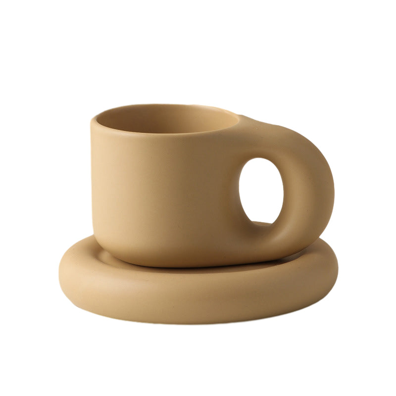 Nordic Minimalist Søt Fet Kopp | Luvikno