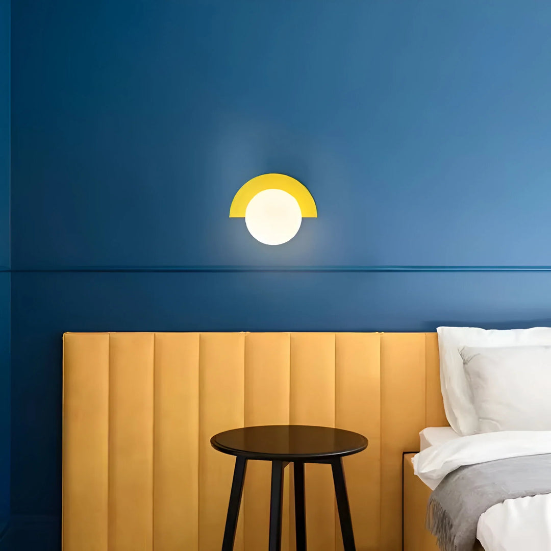 LumiGlow – Moderne Halvsirkel Vegglampe