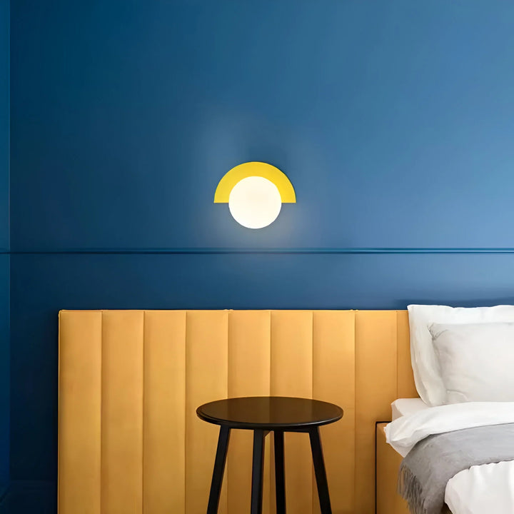LumiGlow – Moderne Halvsirkel Vegglampe