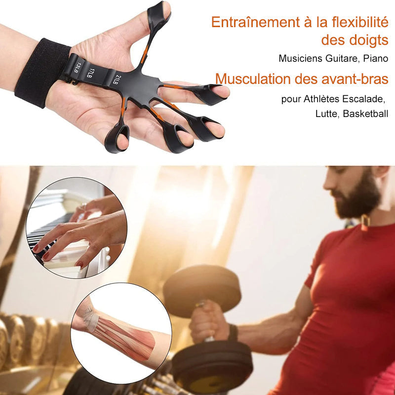 Silikon finger treningstrener | Luvikno