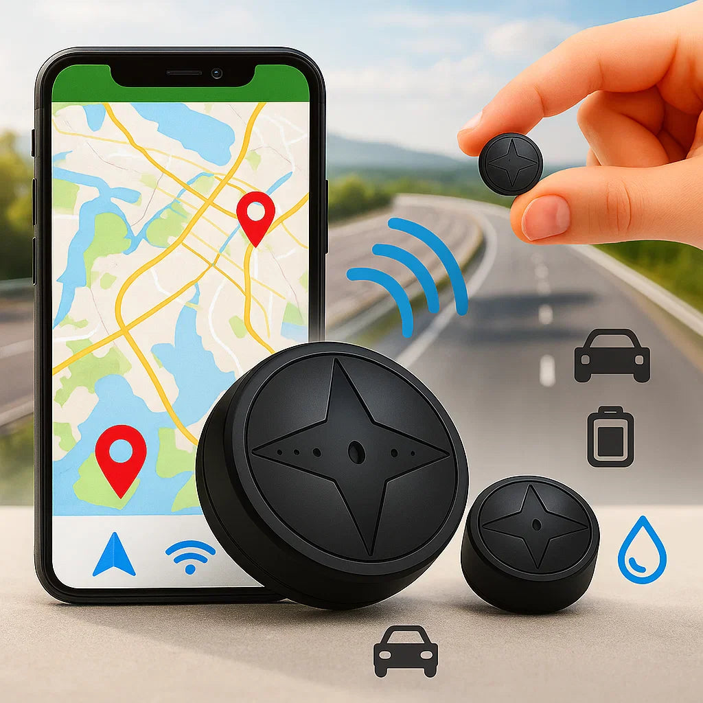 Mini GPS Kjøretøy Tracker Magnetisk Feste Luvikno