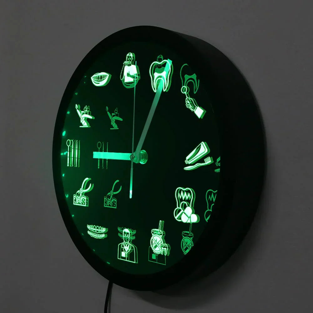Design av tannlegeutstyr med multikolor LED lys Luvikno