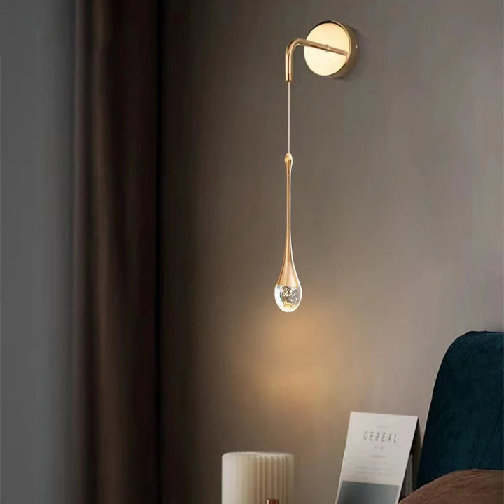 Luvikno | Elegant Dråpeformet Vegglampe - Luksus for Ditt Interiør