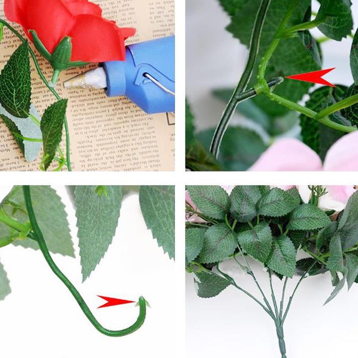 Veggd dekorasjon Hengende Blomster Vinstokk | Luvikno