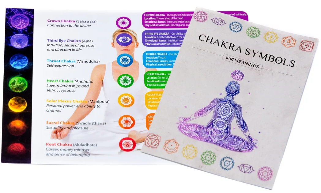 Chakra Healing Crystal Bracelet | Omfavn naturens kraft med dette symbolske tilbehøret Luvikno
