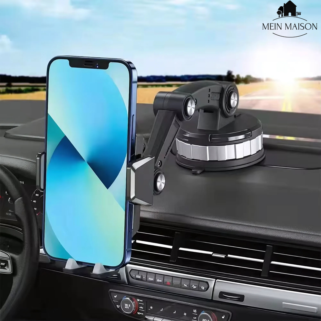 Luvikno | Auto GripTech Handy Holder med Sterk Sugekop og 360° Rotasjon