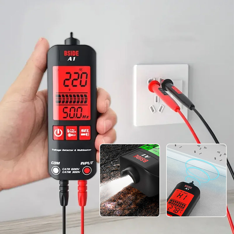 A1 Fullt Automatisk Anti-Brenne Intelligent Digital Multimeter Luvikno