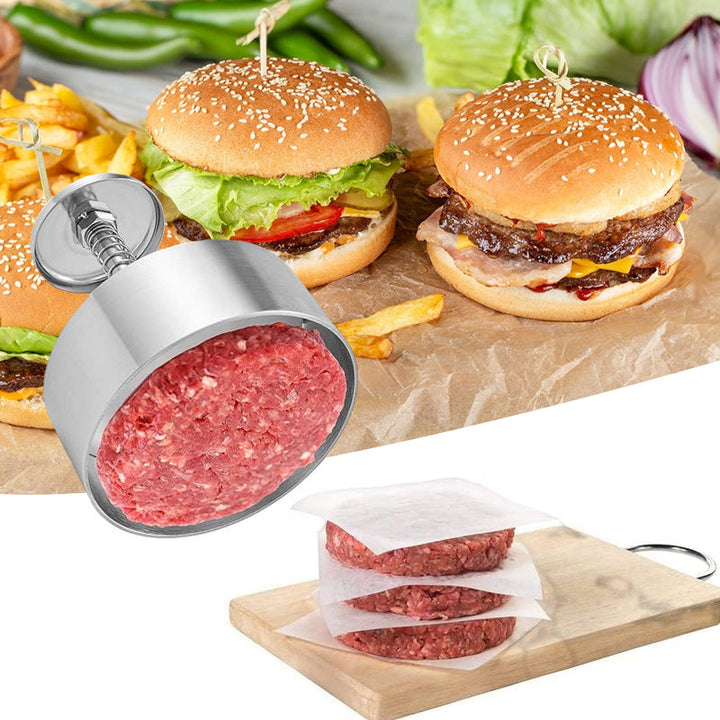 Manuell kjøttpresse for hamburgerpattyer | Luvikno