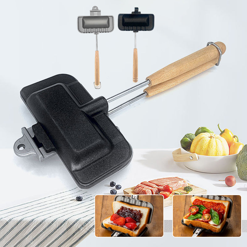 Dobbelt-sided sandwich bakepanne | Luvikno