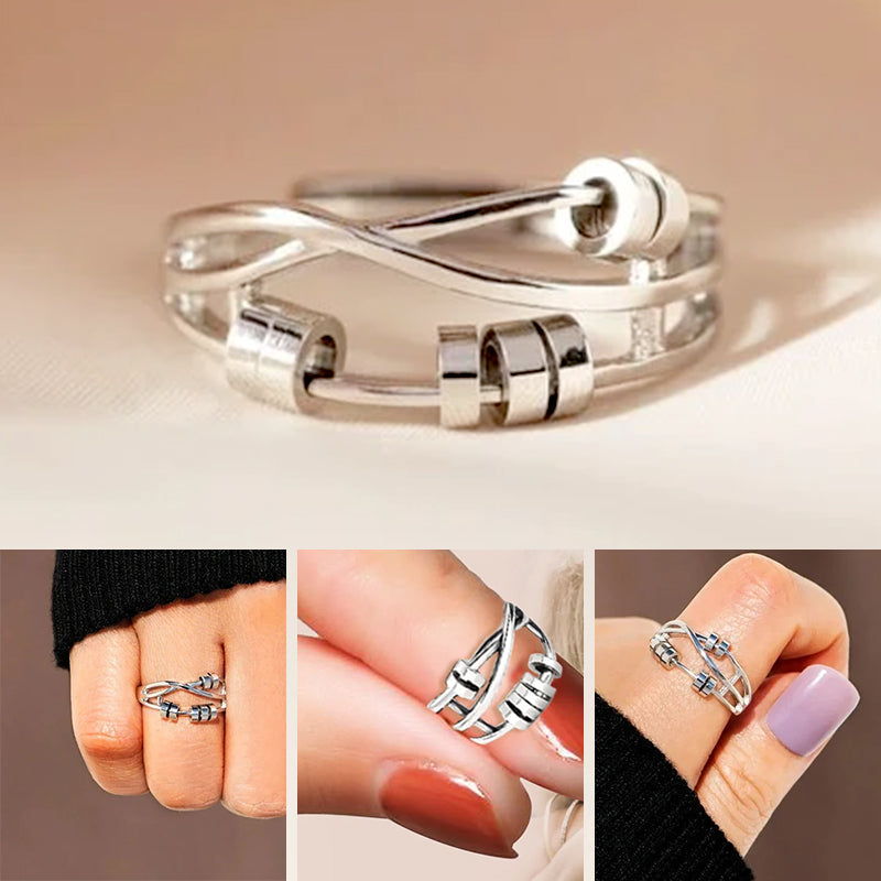 Angstlindrende Fidget Ring Luvikno