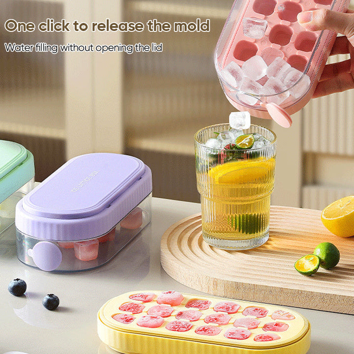 Press Ice Cube Box | Luvikno