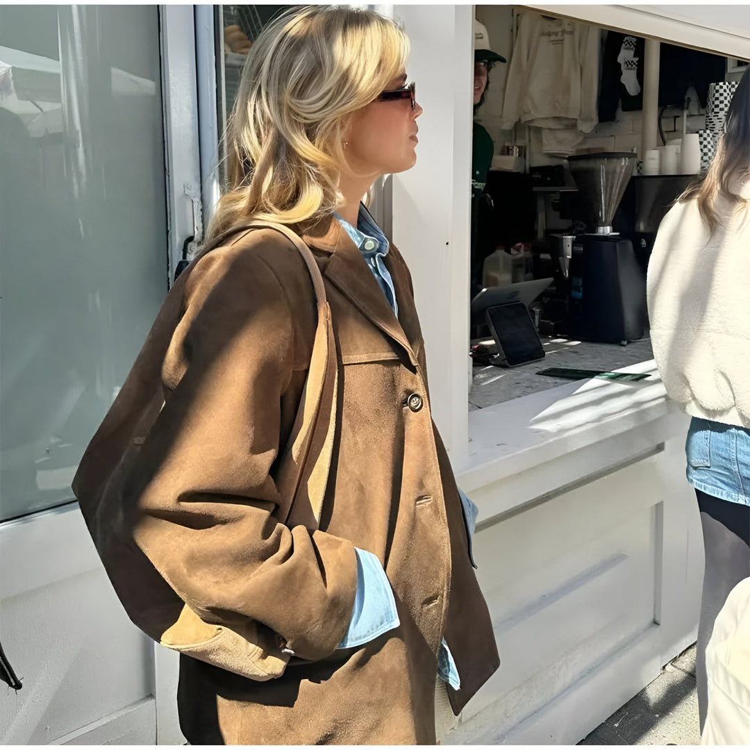 Luvik | Vegetabilsk semsket blazer
