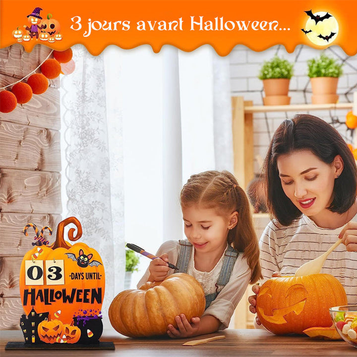 Wood Halloween Advent Calendar | luvikno