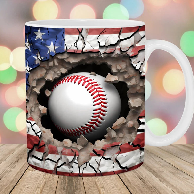 Ball Print Mug | Luvikno