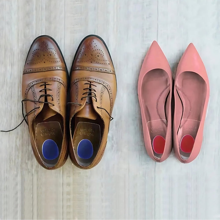 ComfortStep Plantar Heel Cups Gel Pads | Forbedret Demping - for Hæl Smerter Lindring og Fott Problemer Luvikno