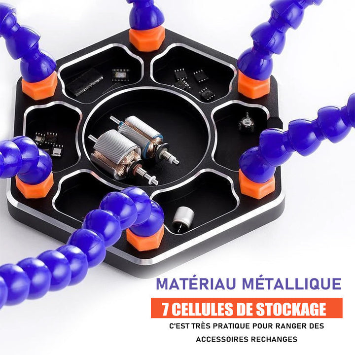 Aluminiumlegering svettebase med fleksible armer | Luvikno