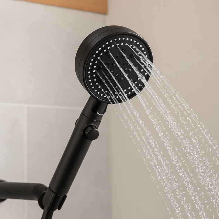 Luvikno | HydroFlow Spa Dusjhode Vannbesparende Justerbare Funksjoner