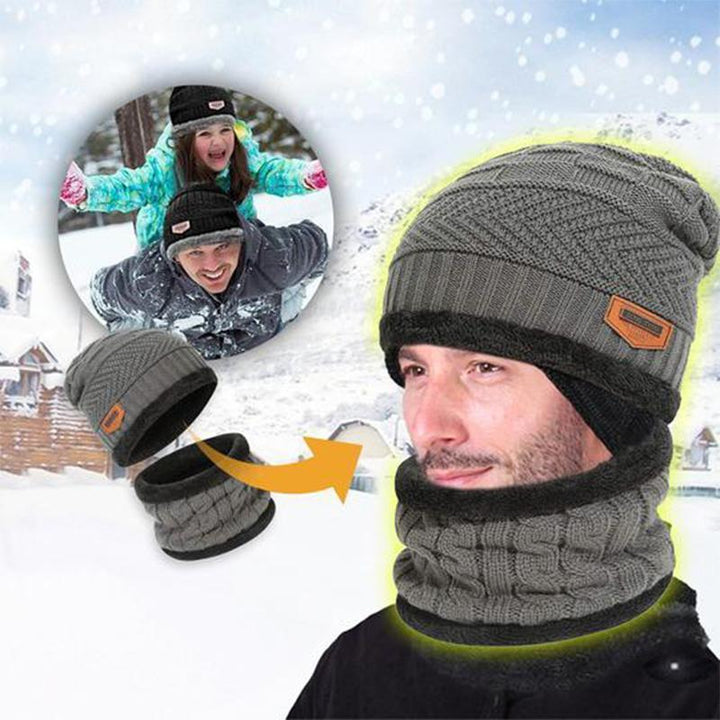 Luvikno | Varm lue med skjerf