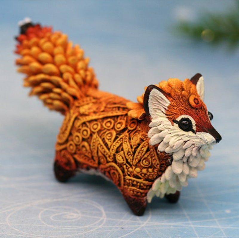 Fox Totem Statue | Luvikno