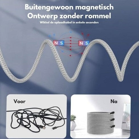 SnapConnect Kabel – Fleksibel Magnetisk Lade Kabel Luvikno