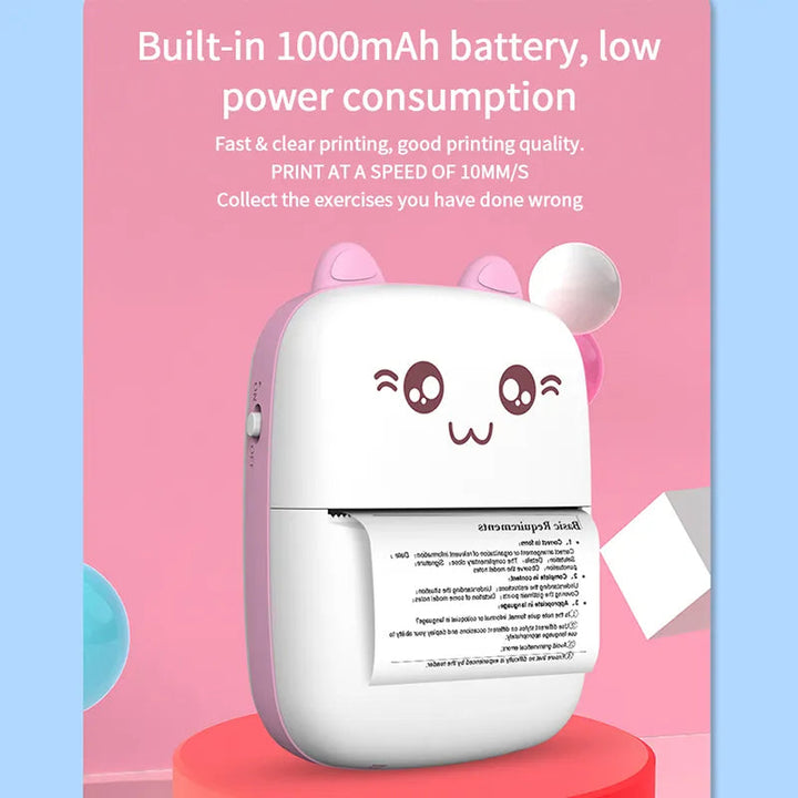 Bærbar termisk mini fotoprinter Luvikno