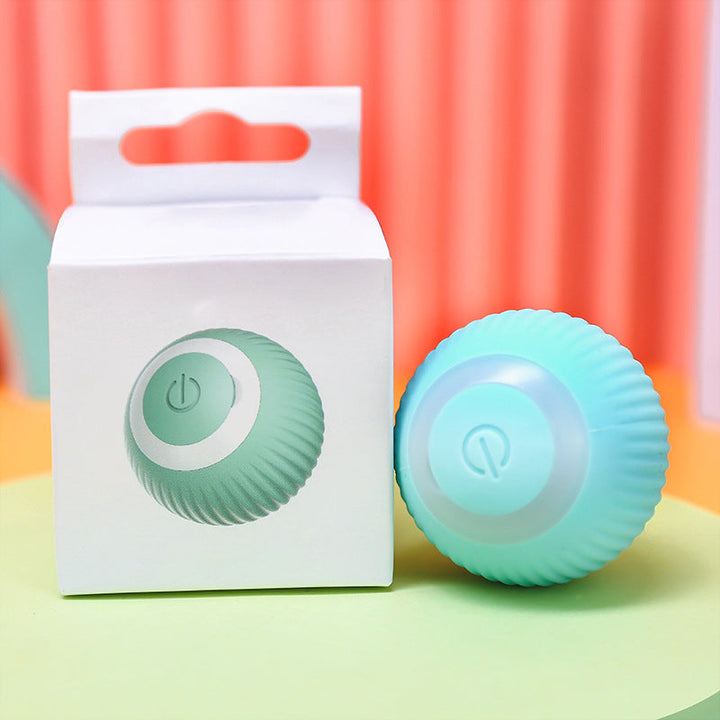 Intelligent Electric Self-Rolling Cat Toy Ball | Luvikno