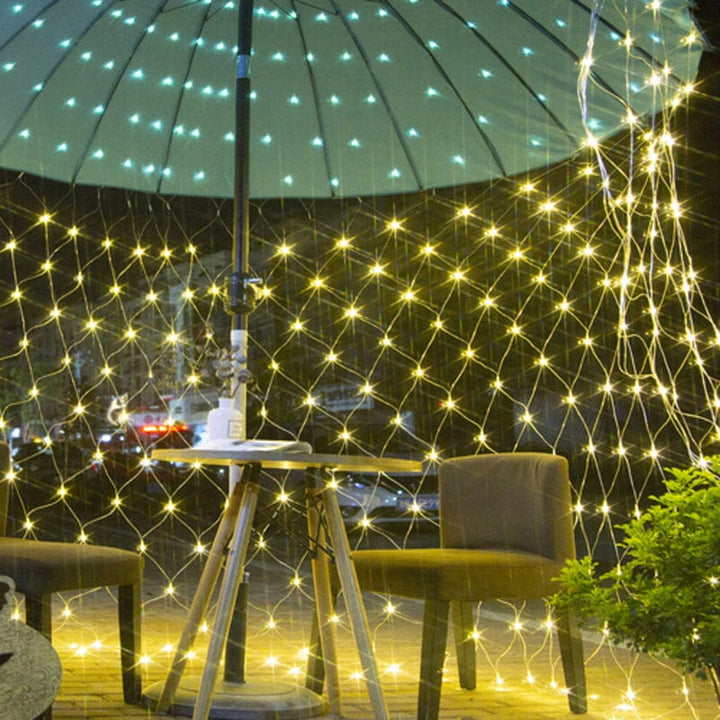 Solar Fishnet Light | Luvikno