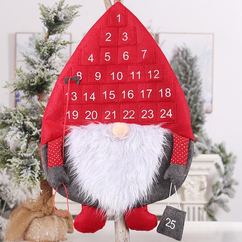 Nedtelling til jul Santa vedheng adventskalender | Luvikno