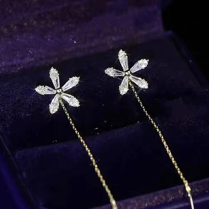 Luvikno | Skinnende diamant blomstørepynt