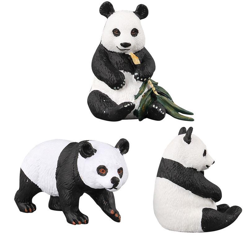 Simulert Panda Dekorativt Leketøy | Luvikno