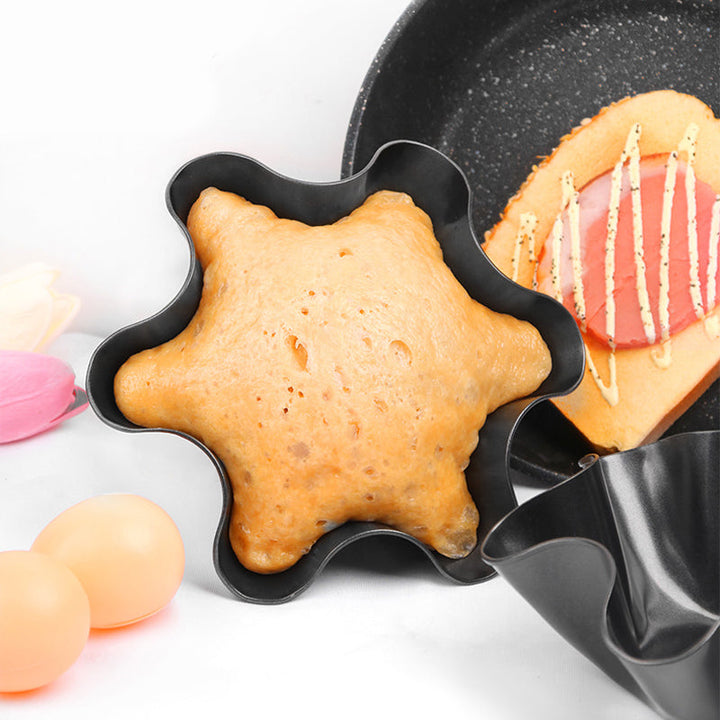 Petal Formet Karbonstål Baking Bowl | Luvikno